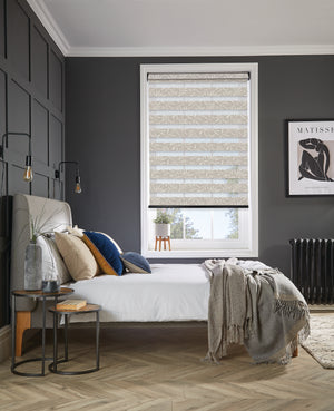 Viale Linen Bedroom Dual Shades