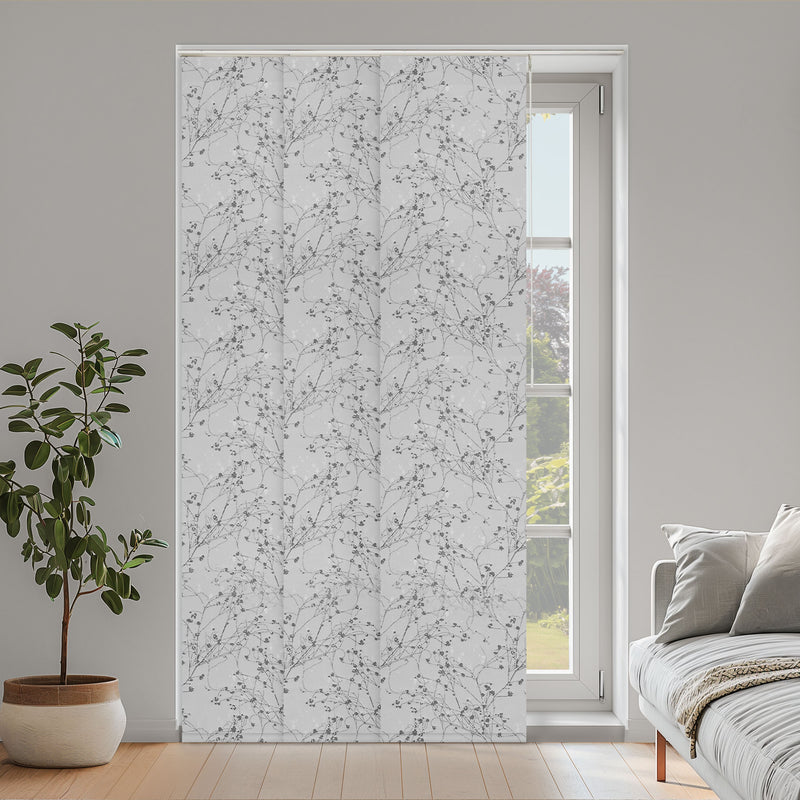 Cherry Blossom - Light Filtering Panel Track Blinds