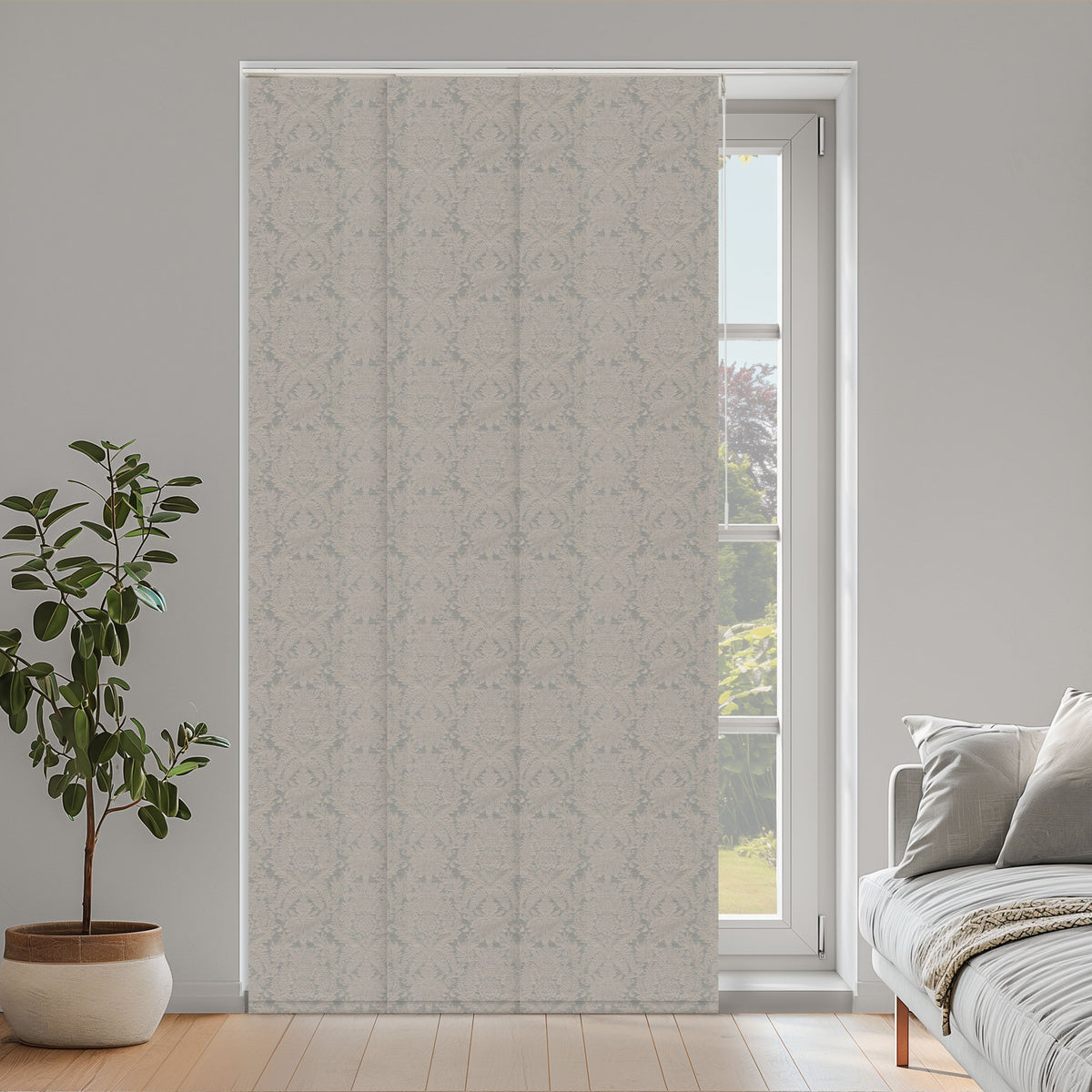 Damask - Blackout Panel Track Blinds