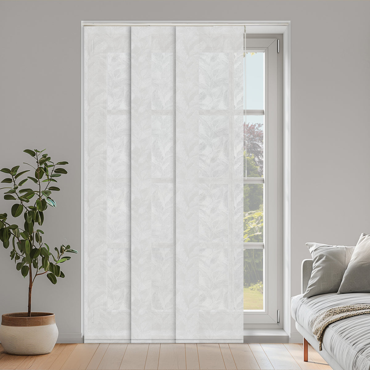 Quill - Light Filtering Panel Track Blinds