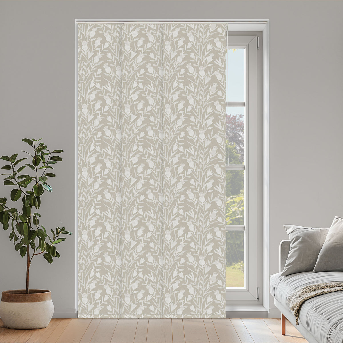 Thistle - Room Darkening Panel Track Blinds