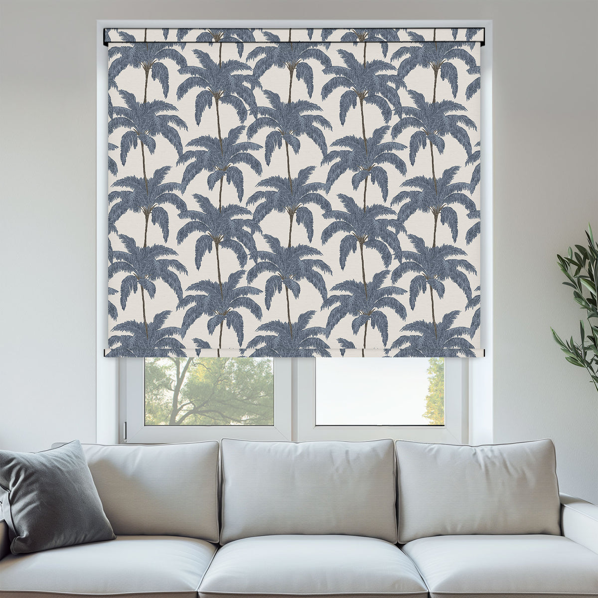 Vintage Palm - Blackout Roller Shade