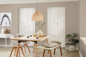 Latte Quinton Livingroom Vertical Blind