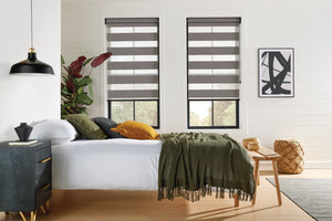 Pebble bedroom Dual Shades