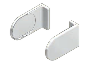 Enclosed bracket covers