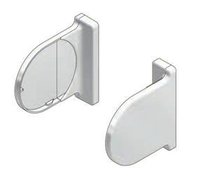 System 45® enclosed bracket covers.