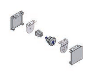 System 32® Blue Pin Fascia End Set
