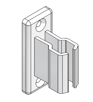 Crank Control Plastic Wall Fixing Clip