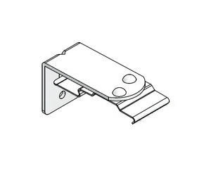 Cassette face fix brackets, spring