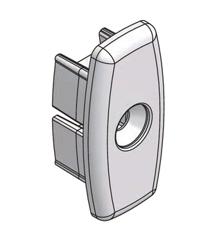 Bottom bar end caps