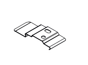 Cassette top fix brackets, spring