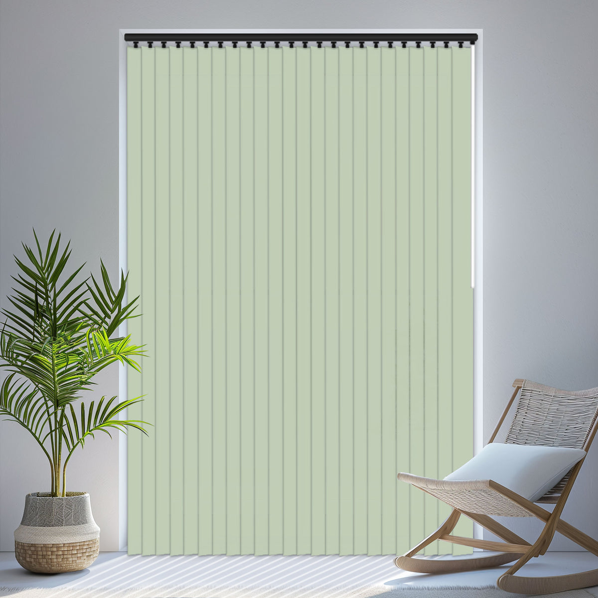 Dune – Lichtfilternde vertikale Lamellenstore