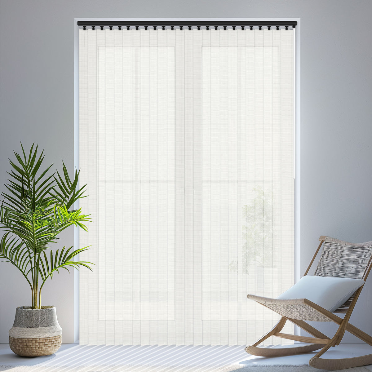 Perspective 3% - Solar Screen Vertical Blinds