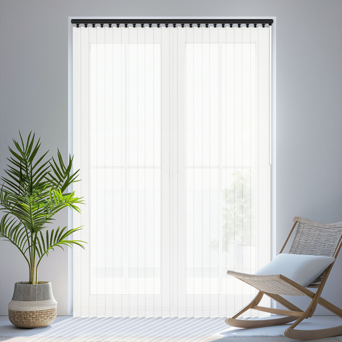 Perspective PureView - Solar Screen Vertical Blinds