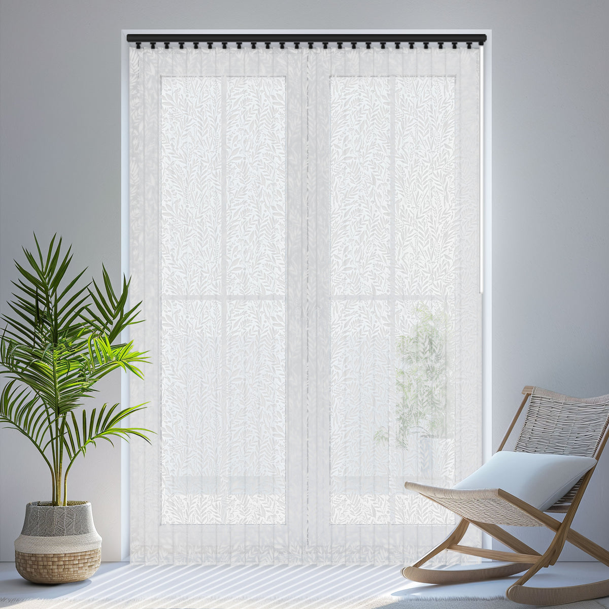 Petal- Light Filtering Vertical Blinds
