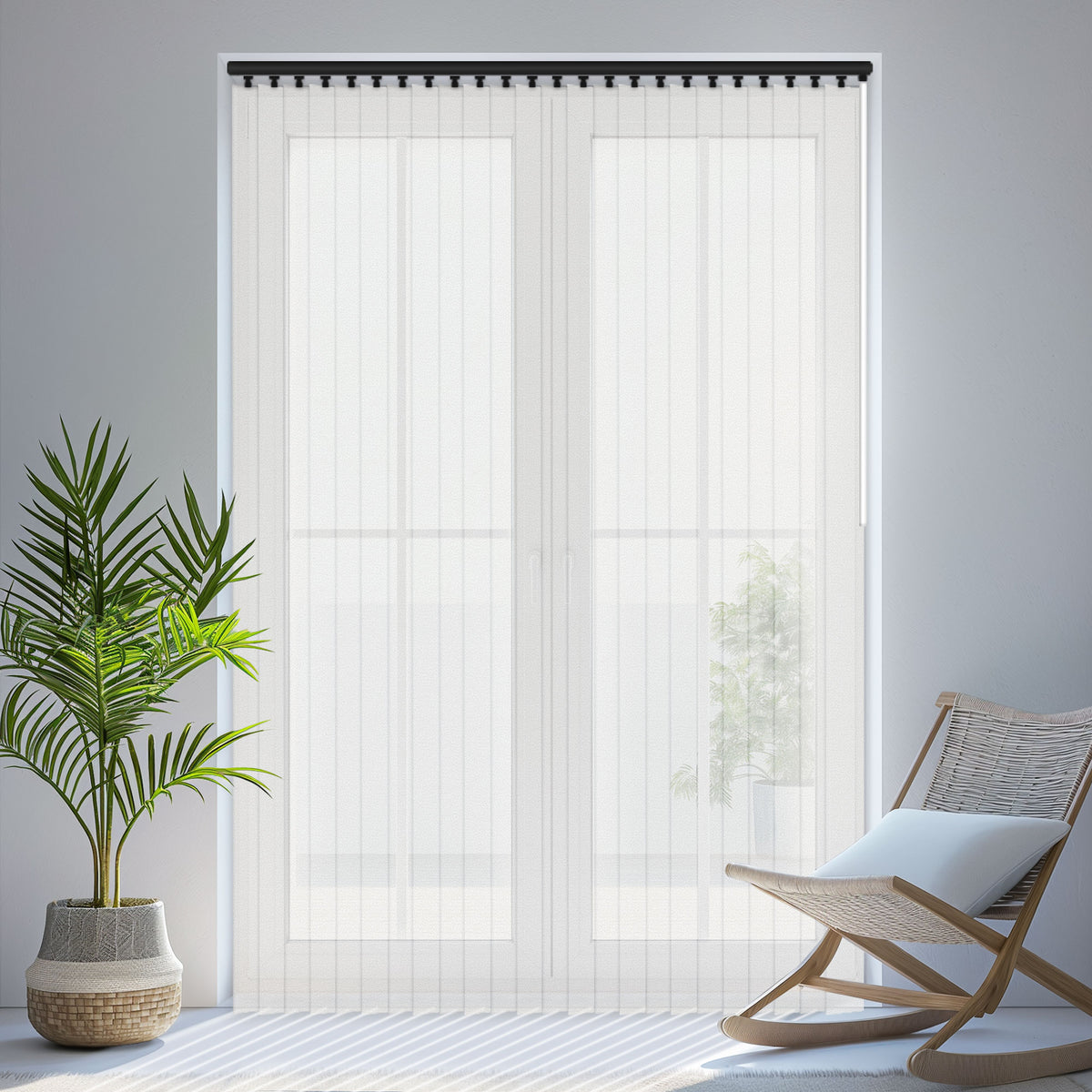 Ribble- Light Filtering Vertical Blinds
