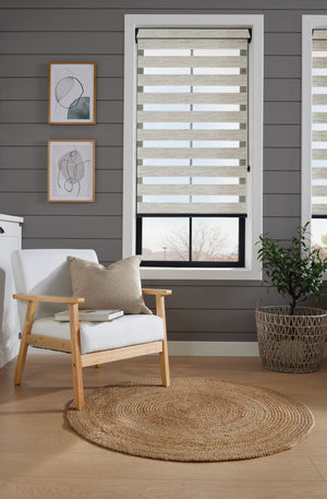 Open Bedroom Dual Shades
