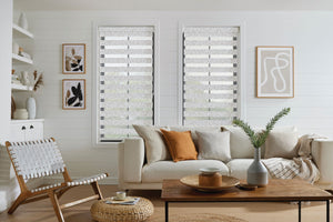 Livingroom Classica Hessian Dual Shades